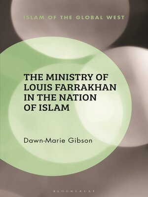 cover image of The Ministry of Louis Farrakhan in the Nation of Islam